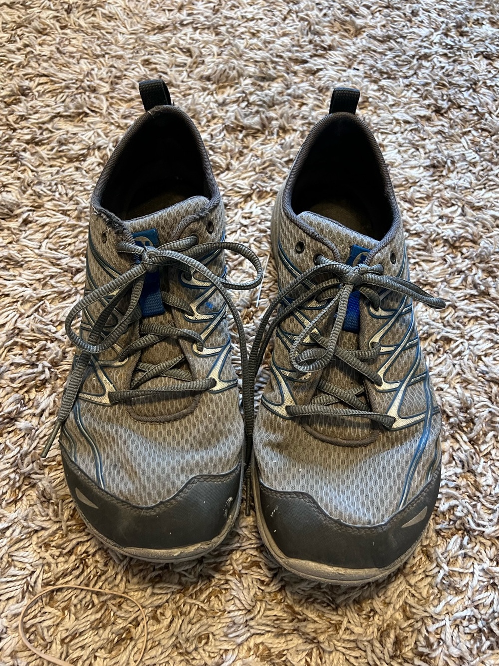Merrell Vibram Running Shoes Castle Rock/Blue Hiking Outdoors Gym Men’s Sz 9